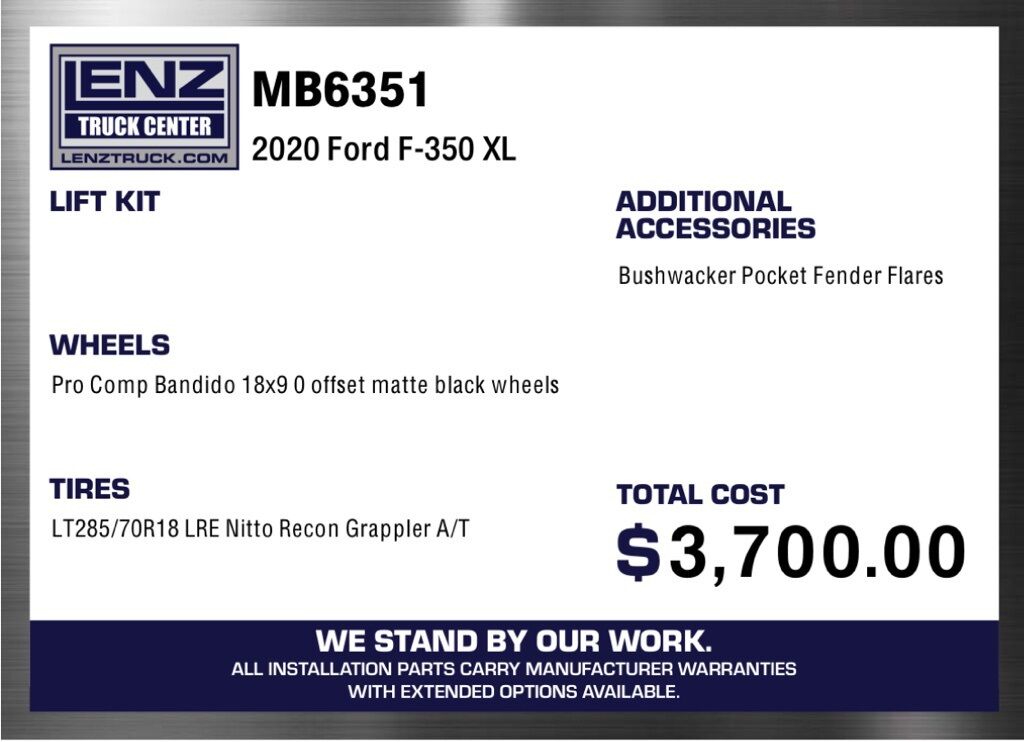 2020 Ford F-350 Super Duty 4x4 Super Cab XL SRW Minocqua WI