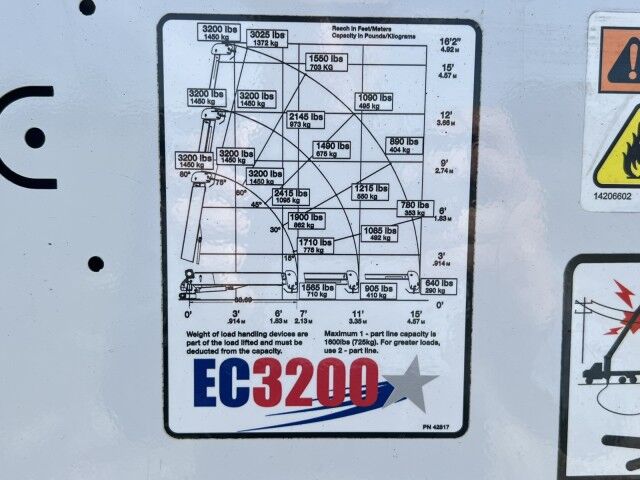 2020 Ford F-350XL Mechanic Service Truck with Stellar EC3200 Aluminum Telescopic Crane Homestead FL