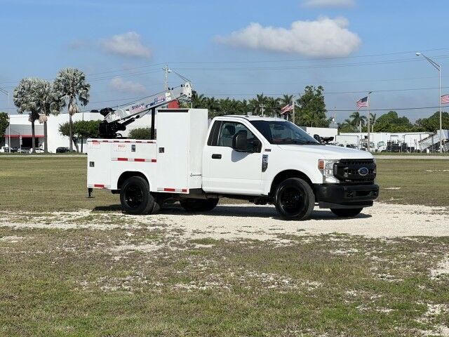 2020 Ford F-350XL Mechanic Service Truck with Stellar EC3200 Aluminum Telescopic Crane Homestead FL