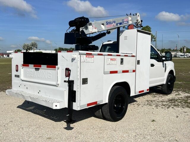 2020 Ford F-350XL Mechanic Service Truck with Stellar EC3200 Aluminum Telescopic Crane Homestead FL