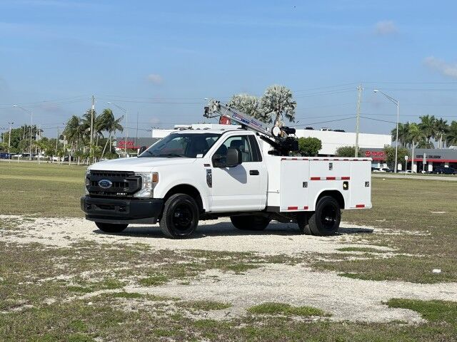 2020 Ford F-350XL Mechanic Service Truck with Stellar EC3200 Aluminum Telescopic Crane Homestead FL