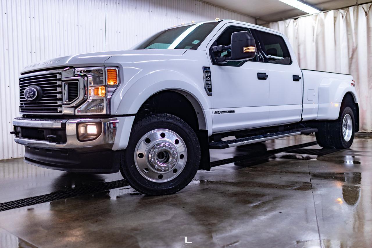 2020 Ford F-450 4x4 Crew Cab XLT FX4 Dually Diese BCam Red Deer AB