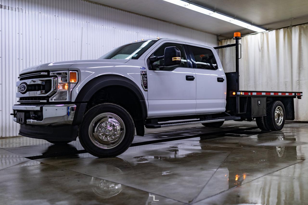 2020 Ford F-550 4x4 Crew Cab XLT Deck Dually Red Deer AB
