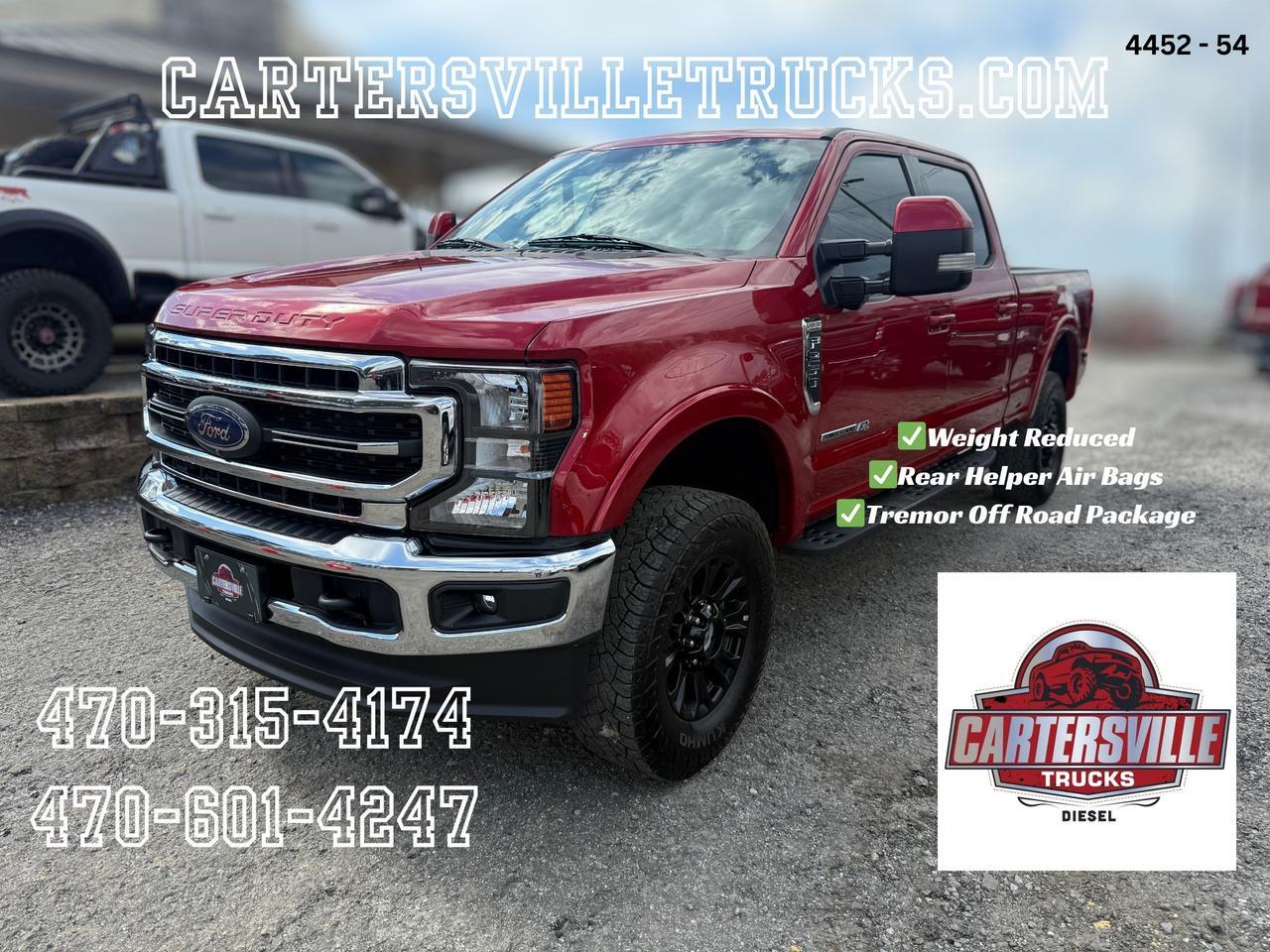 2020 Ford F250sd Lariat FX4- ULTIMATE- TREMOR- DELETED - HIGH CAP TOW PKG - PANO