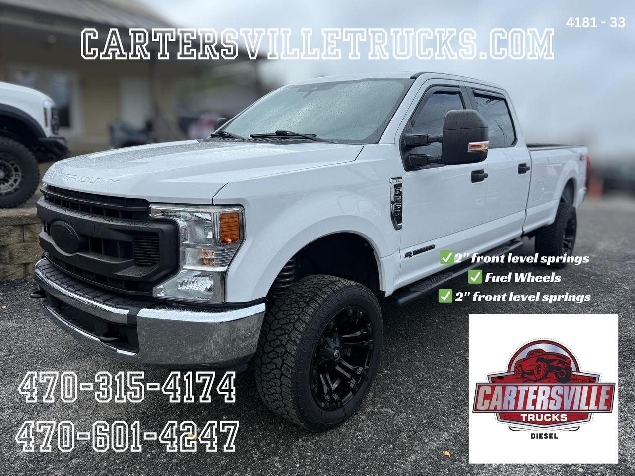 2020 Ford F250sd XL 4X4 - LEVELED - FUELS - PEDAL COMMAND Cartersville GA
