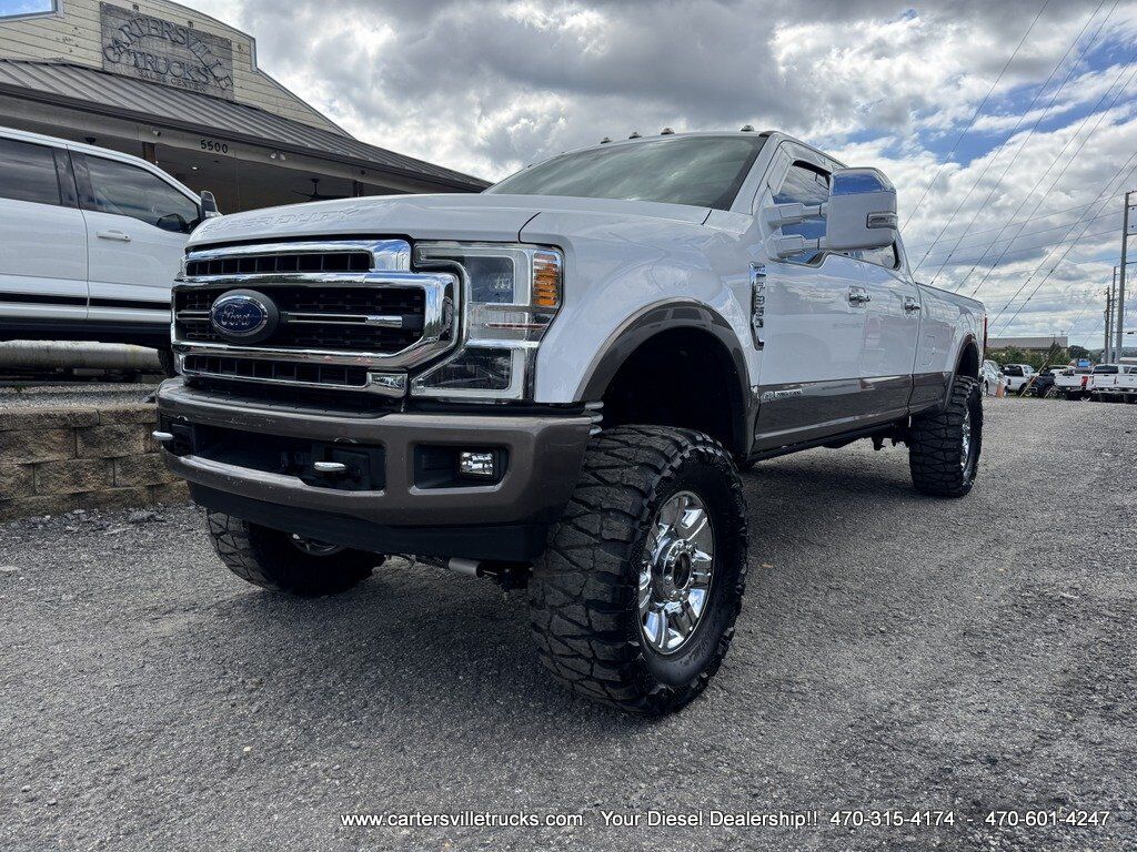 2020 Ford F350SD SOLD SOLD SOLD*** Lariat FX4 - TITAN WHISTLE TURBO - 8" McGaughey's LIFT - DELETED