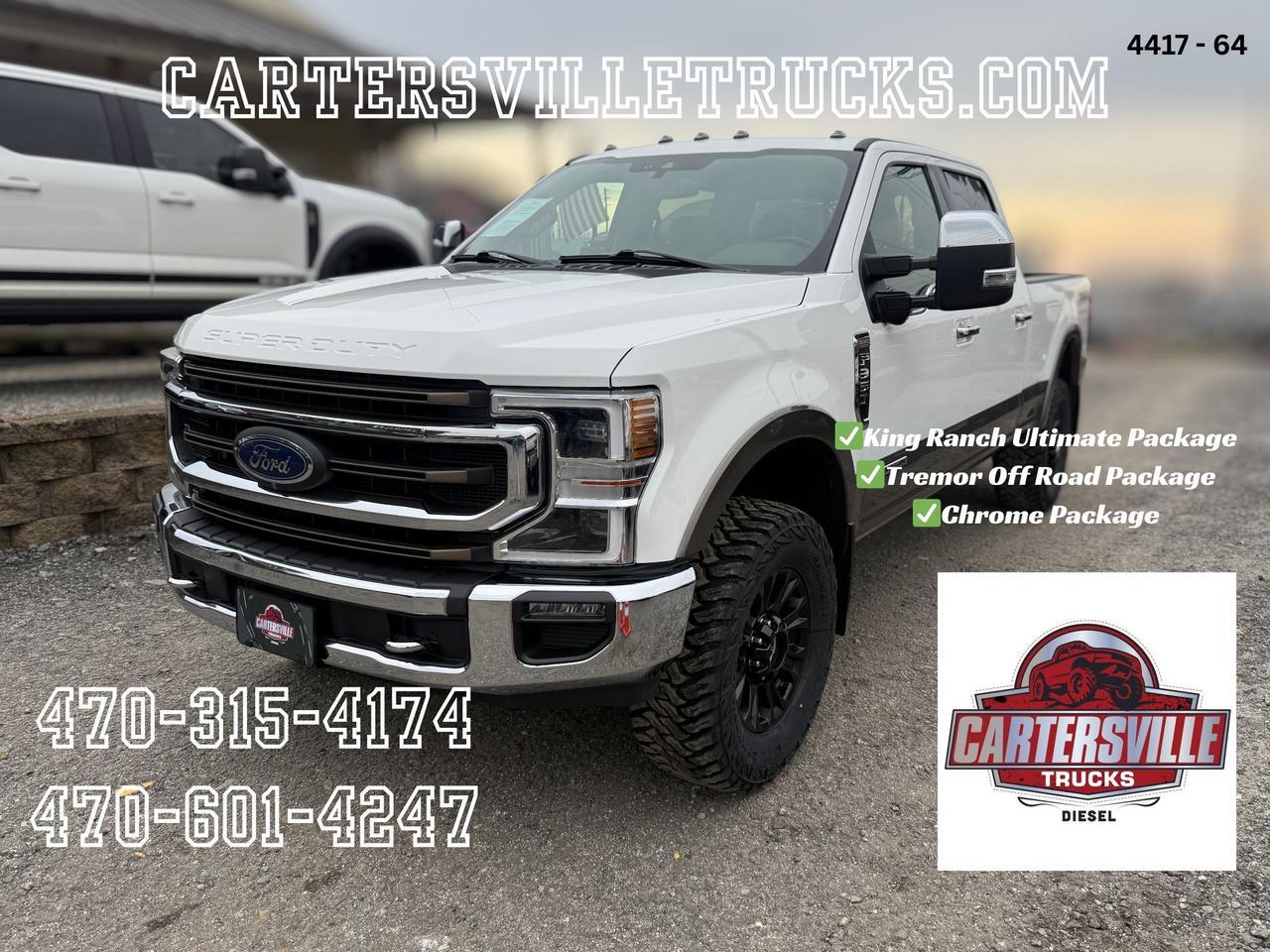 2020 Ford F350sd King Ranch TREMOR 4X4 - LOADED