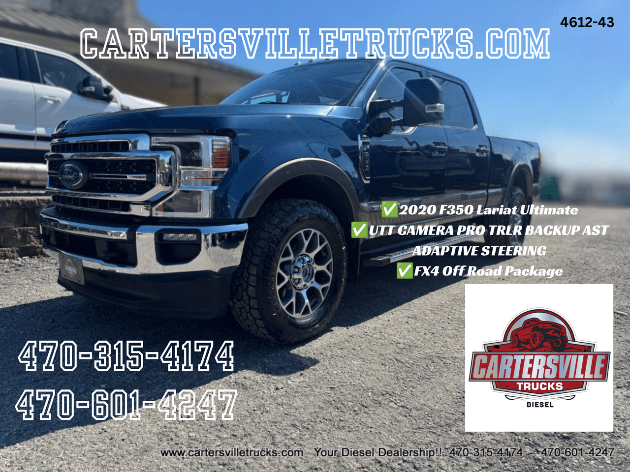 2020 Ford F350sd Lariat FX4 - ULTIMATE - ADAS - QUADS - LOADEDDDDD