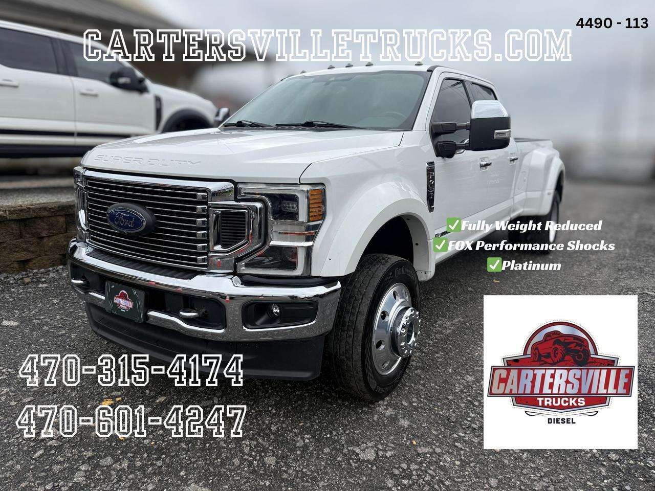 2020 Ford F450sd SOLD SOLD SOLD*** Platinum FX4 - ULTIMATE