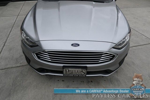 2020 Ford Fusion SE / AWD / 2.0L Ecoboost / Power & Heated Cloth Seats / Blind Spot & Lane Departure Alert / Apple CarPlay & Android Auto / Back Up Camera / Push Button Start / Alloy Wheels / 29 MPG / 1-Owner Anchorage AK