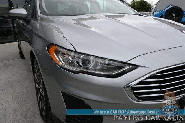 2020 Ford Fusion SE / AWD / 2.0L Ecoboost / Power & Heated Cloth Seats / Blind Spot & Lane Departure Alert / Apple CarPlay & Android Auto / Back Up Camera / Push Button Start / Alloy Wheels / 29 MPG / 1-Owner Anchorage AK
