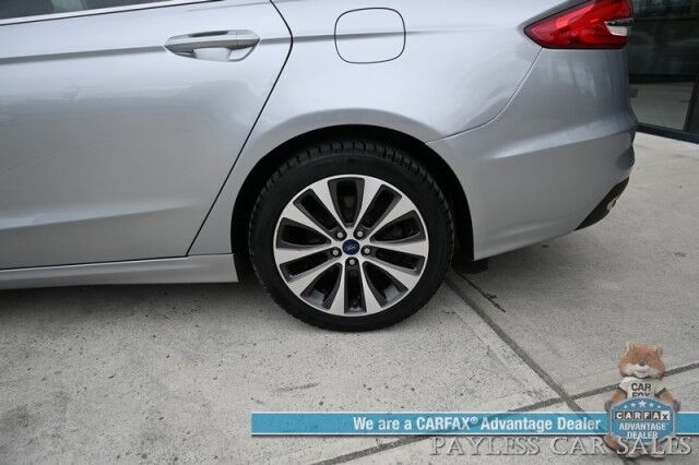 2020 Ford Fusion SE / AWD / 2.0L Ecoboost / Power & Heated Cloth Seats / Blind Spot & Lane Departure Alert / Apple CarPlay & Android Auto / Back Up Camera / Push Button Start / Alloy Wheels / 29 MPG / 1-Owner Anchorage AK