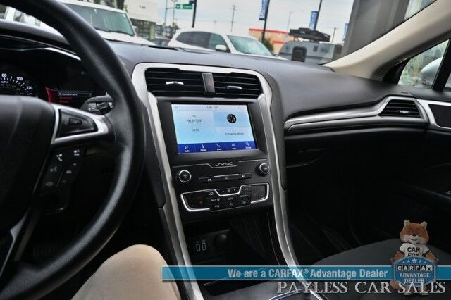 2020 Ford Fusion SE / AWD / 2.0L Ecoboost / Power & Heated Cloth Seats / Blind Spot & Lane Departure Alert / Apple CarPlay & Android Auto / Back Up Camera / Push Button Start / Alloy Wheels / 29 MPG / 1-Owner Anchorage AK