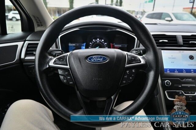 2020 Ford Fusion SE / AWD / 2.0L Ecoboost / Power & Heated Cloth Seats / Blind Spot & Lane Departure Alert / Apple CarPlay & Android Auto / Back Up Camera / Push Button Start / Alloy Wheels / 29 MPG / 1-Owner Anchorage AK