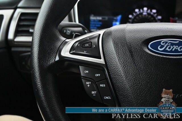 2020 Ford Fusion SE / AWD / 2.0L Ecoboost / Power & Heated Cloth Seats / Blind Spot & Lane Departure Alert / Apple CarPlay & Android Auto / Back Up Camera / Push Button Start / Alloy Wheels / 29 MPG / 1-Owner Anchorage AK