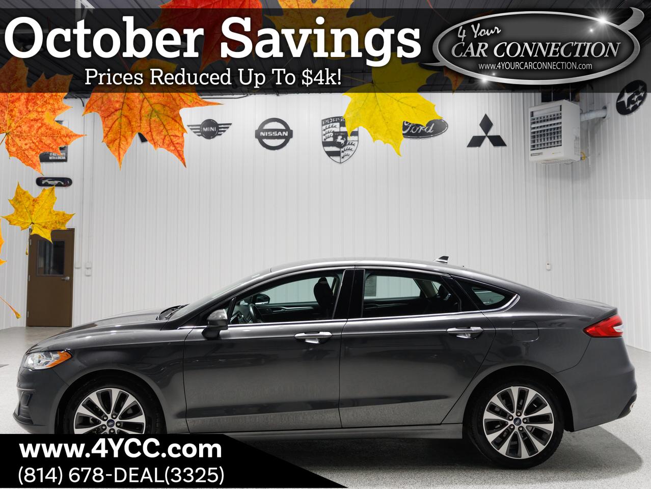 2020 Ford Fusion SE AWD Cranberry PA