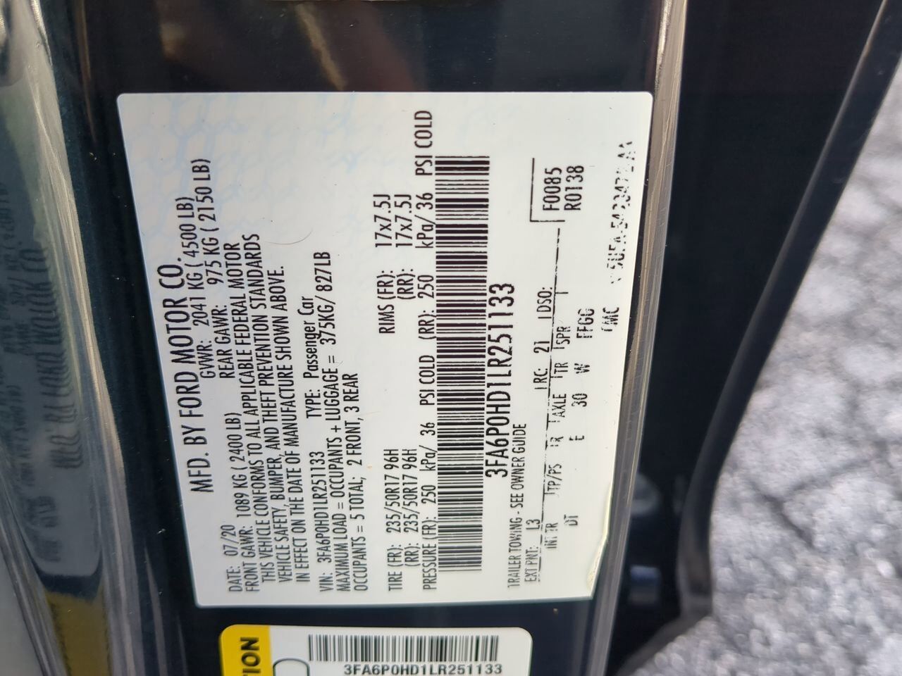 2020 Ford Fusion SE Winder GA