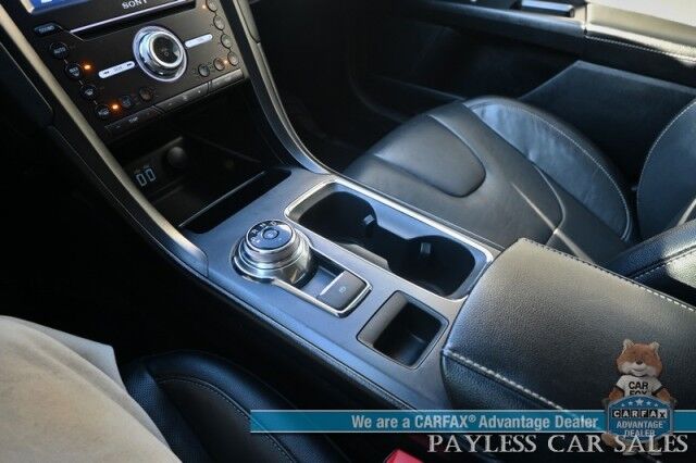 2020 Ford Fusion Titanium / AWD / Auto Start / Heated & Cooled Leather Seats / Heated Steering / Navigation / Sunroof / Adaptive Cruise / Lane Watch & Blind Spot Alert / Apple CarPlay & Android Auto / Back Up Camera / 29 MPG Anchorage AK