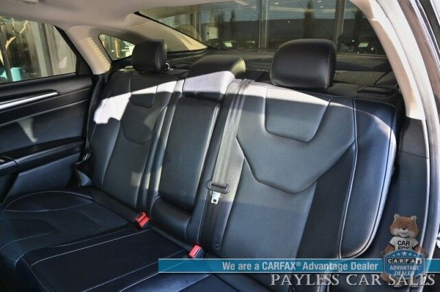 2020 Ford Fusion Titanium / AWD / Auto Start / Heated & Cooled Leather Seats / Heated Steering / Navigation / Sunroof / Adaptive Cruise / Lane Watch & Blind Spot Alert / Apple CarPlay & Android Auto / Back Up Camera / 29 MPG Anchorage AK