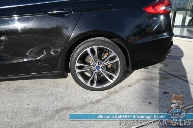 2020 Ford Fusion Titanium / AWD / Auto Start / Heated & Cooled Leather Seats / Heated Steering / Navigation / Sunroof / Adaptive Cruise / Lane Watch & Blind Spot Alert / Apple CarPlay & Android Auto / Back Up Camera / 29 MPG Anchorage AK
