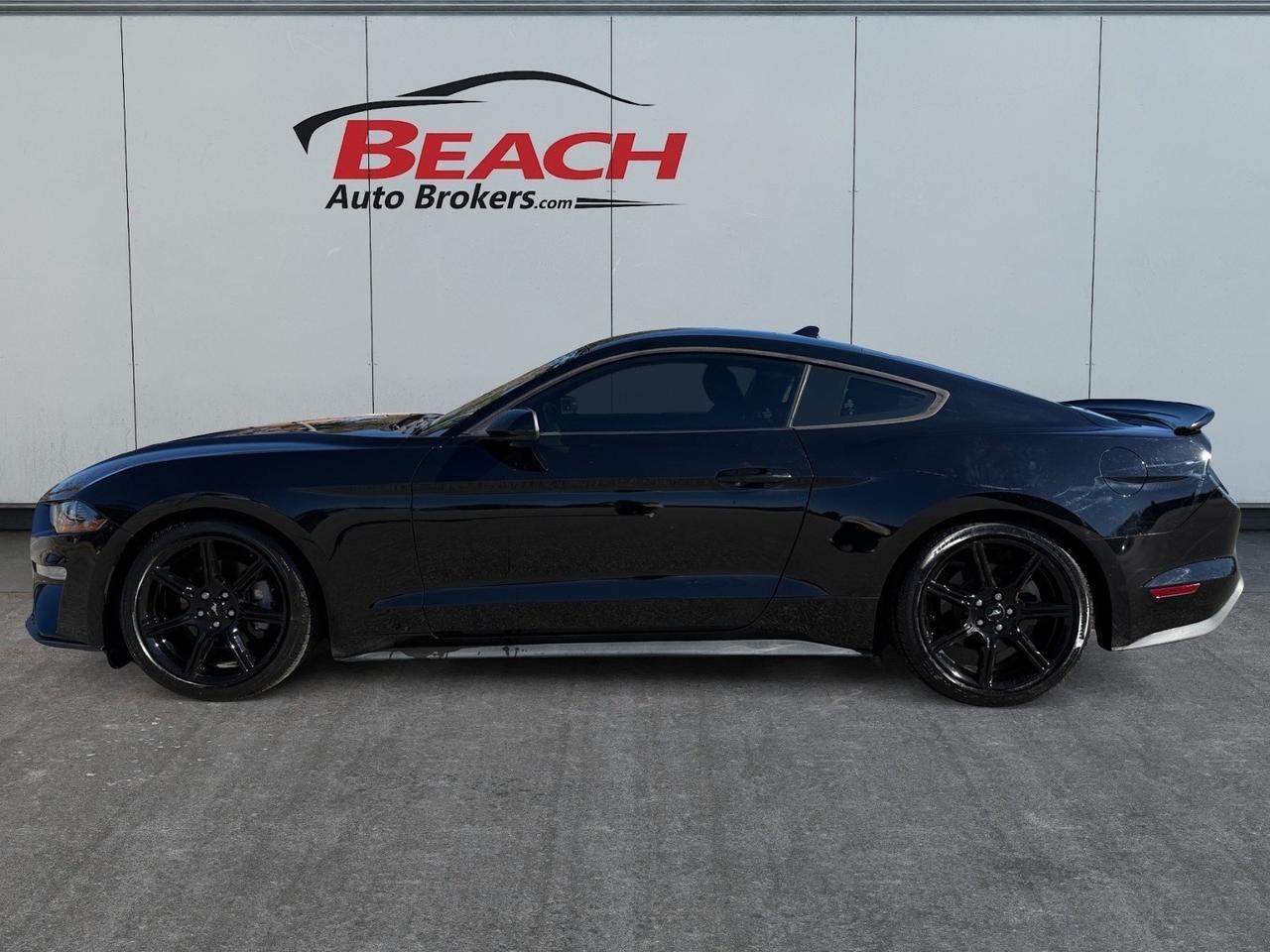 2020 Ford Mustang EcoBoost, BACKUP CAMERA, BLUETOOTH, POWER MIRRORS, REMOTE START, ALL WEATHER FLOOR MATS, POWER SEATS, LOW MILES, CLEAN CARFAX, COME AND TEST DRIVE THIS WILD BEAST TODAY! Norfolk VA