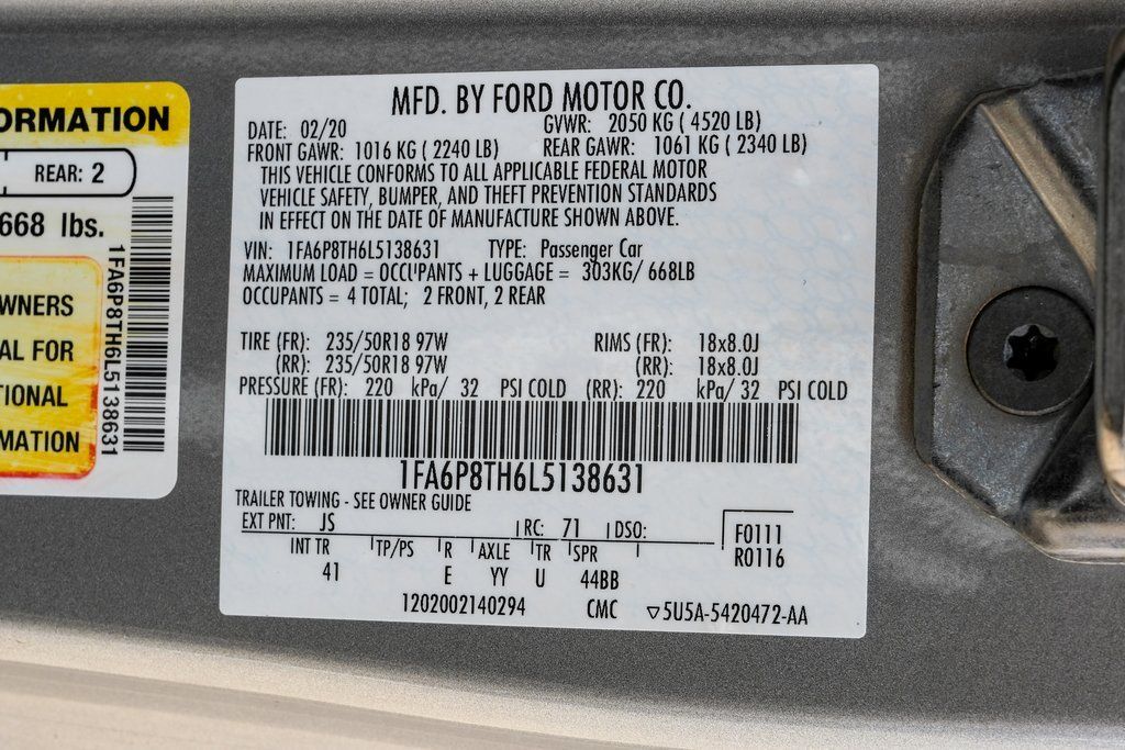 2020 Ford Mustang EcoBoost Premium Bradenton  FL