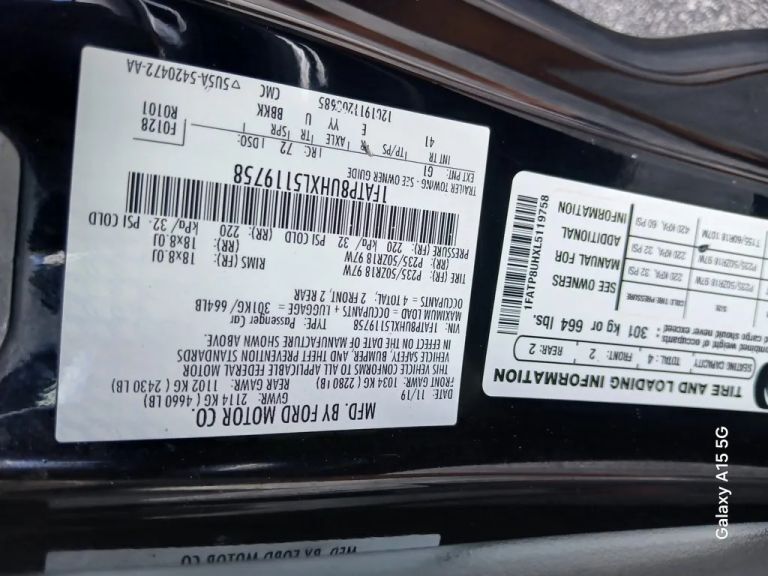 2020 Ford Mustang EcoBoost Premium Convertible 2D Maitland FL