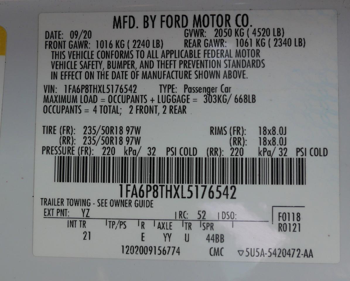 2020 Ford Mustang EcoBoost San Juan TX