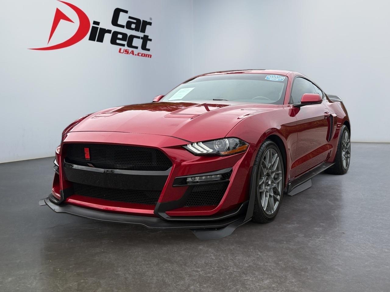 2020 Ford Mustang GT, FACTORY ROUSH SUPER CHARGER, BLIND SPOT ALERT, REAR SPOILER, PUSH BUTTON START, BACKUP CAMERA WITH PARKING SENSORS, ONLY 12K MILES, RIDE IN STYLE IN THIS MUSTANG! Virginia Beach VA
