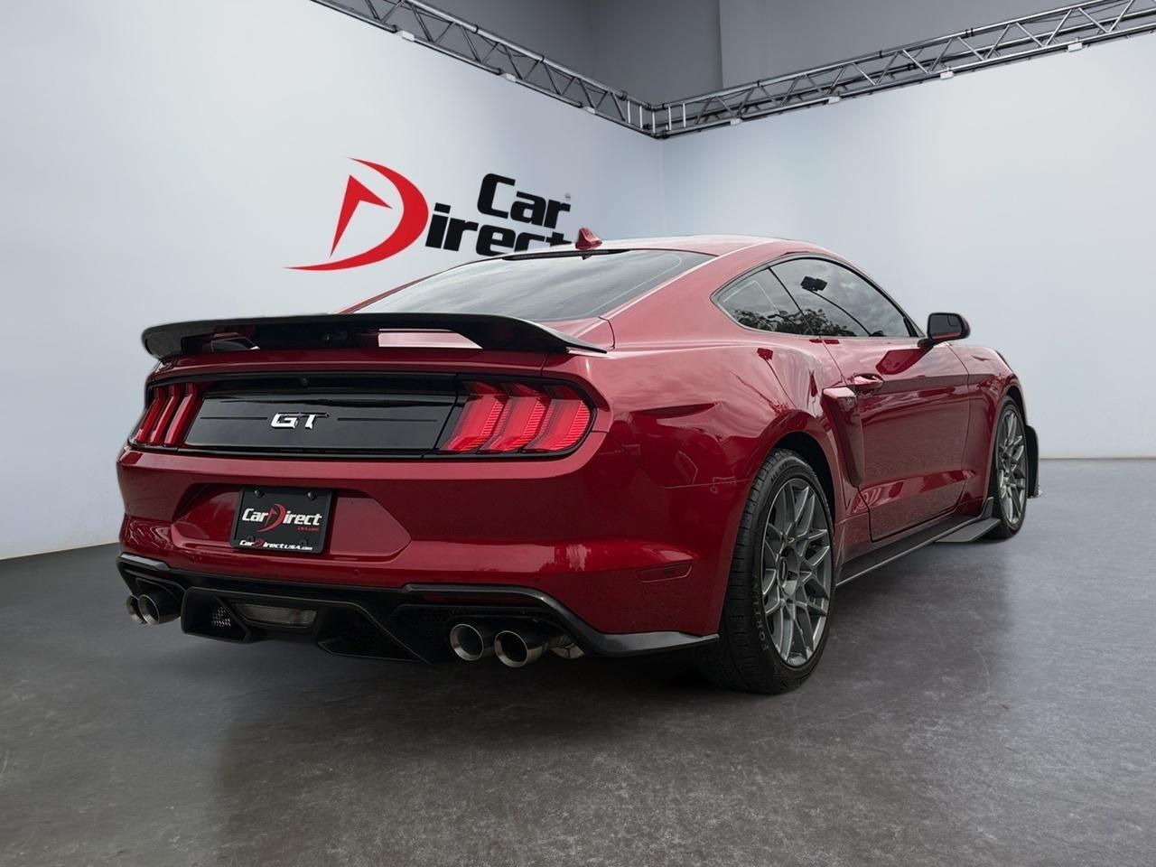 2020 Ford Mustang GT, FACTORY ROUSH SUPER CHARGER, BLIND SPOT ALERT, REAR SPOILER, PUSH BUTTON START, BACKUP CAMERA WITH PARKING SENSORS, ONLY 12K MILES, RIDE IN STYLE IN THIS MUSTANG! Virginia Beach VA