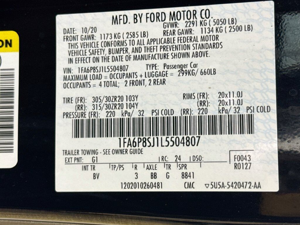 2020 Ford Mustang Shelby GT500 Willowbrook IL