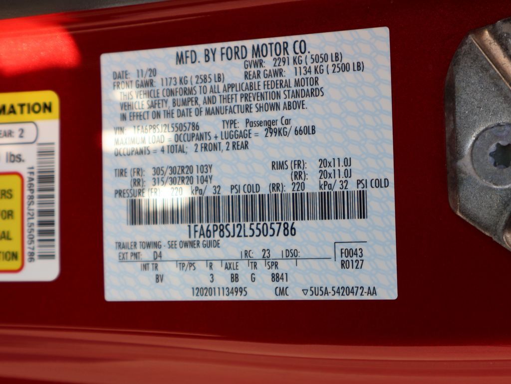 2020 Ford Mustang Shelby GT500 San Clemente CA