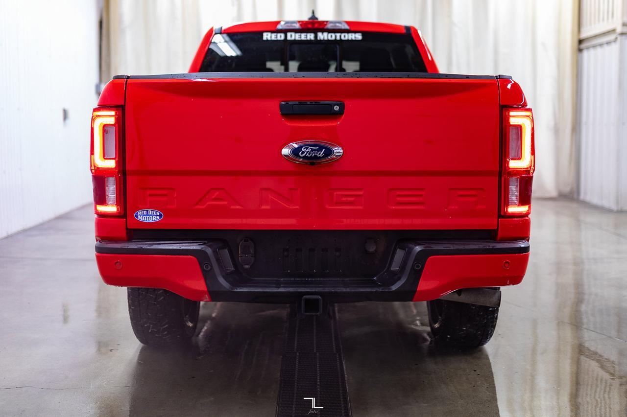 2020 Ford Ranger 4x4 Crew Cab XLT FX4 Nav BCam Red Deer AB