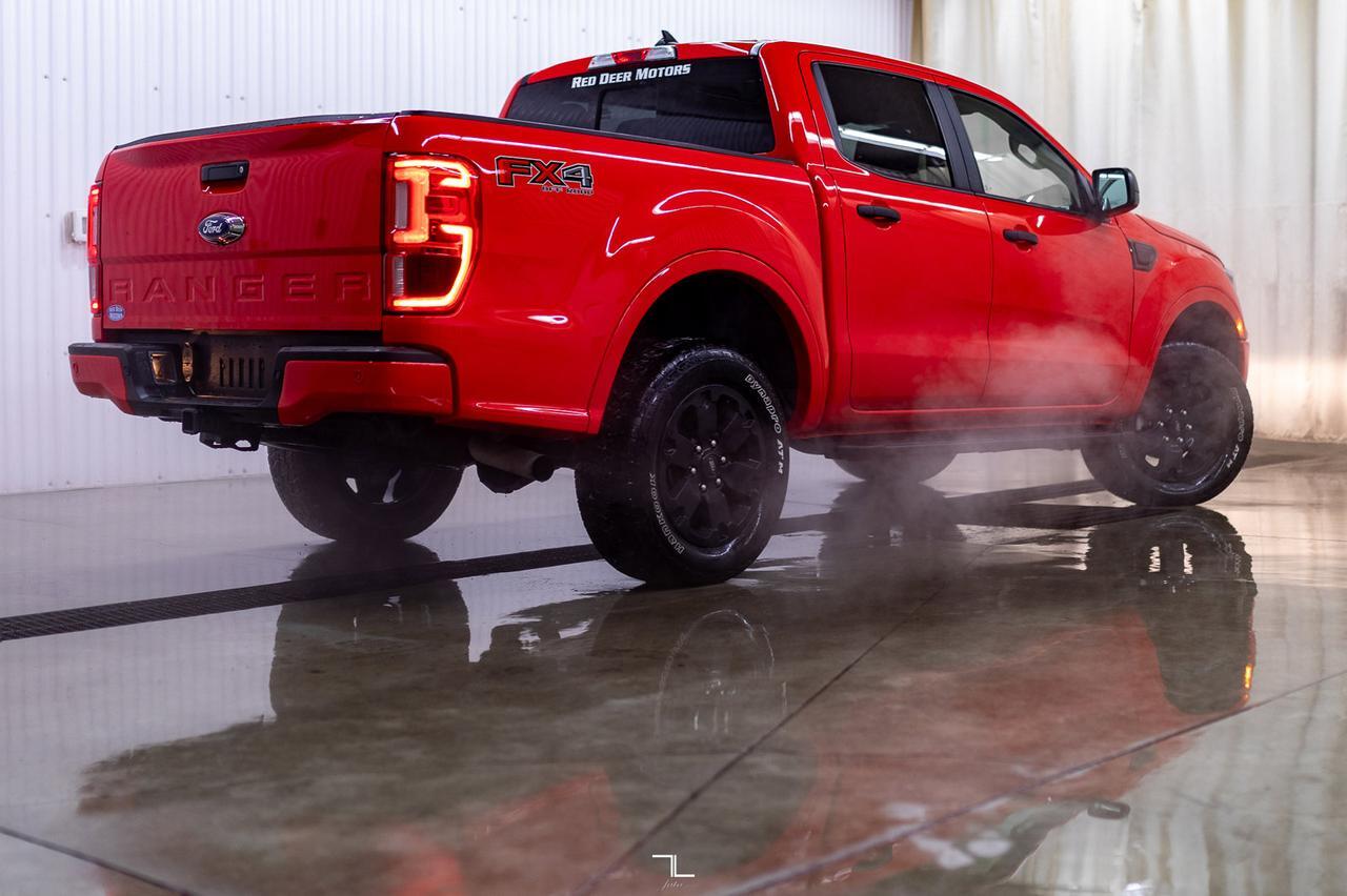 2020 Ford Ranger 4x4 Crew Cab XLT FX4 Nav BCam Red Deer AB