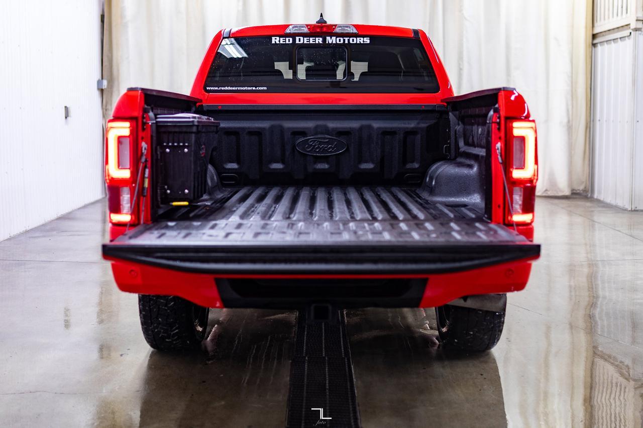 2020 Ford Ranger 4x4 Crew Cab XLT FX4 Nav BCam Red Deer AB