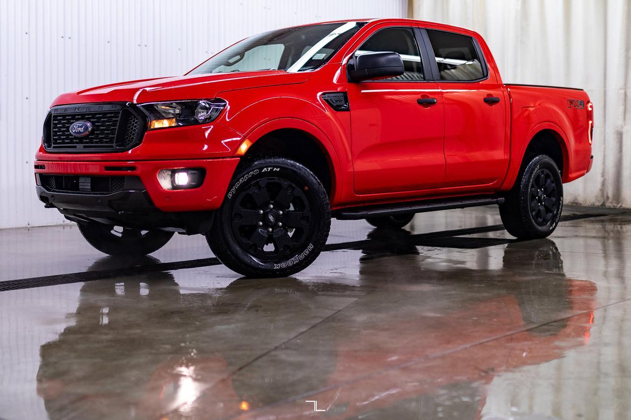 2020 Ford Ranger 4x4 Crew Cab XLT FX4 Nav BCam Red Deer AB