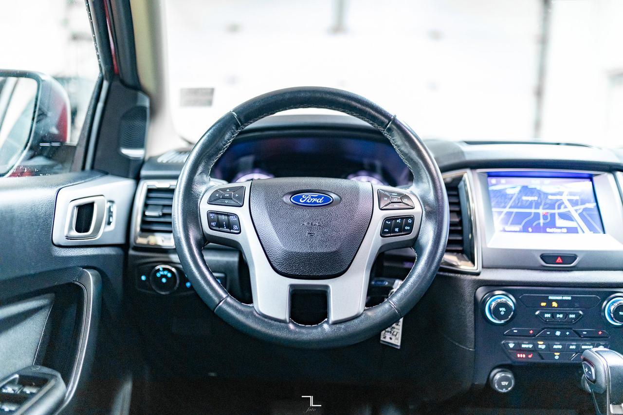 2020 Ford Ranger 4x4 Crew Cab XLT FX4 Nav BCam Red Deer AB