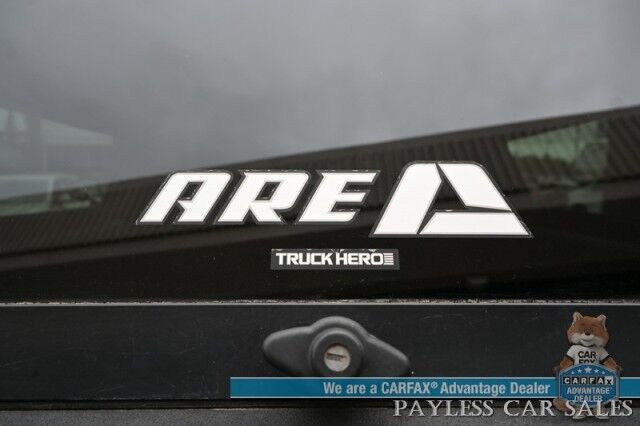 2020 Ford Ranger LARIAT / 4X4 / FX4 & Black Appearance Pkg / Tech Pkg / Auto Start / Heated Leather Seats / Nav / B&O Speakers / Adaptive Cruise / Lane Departure & Blind Spot Alert / Bed Liner / Tow Pkg / ARE Matching Canopy / 1-Owner Anchorage AK