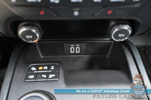2020 Ford Ranger LARIAT / 4X4 / FX4 & Black Appearance Pkg / Tech Pkg / Auto Start / Heated Leather Seats / Nav / B&O Speakers / Adaptive Cruise / Lane Departure & Blind Spot Alert / Bed Liner / Tow Pkg / ARE Matching Canopy / 1-Owner Anchorage AK