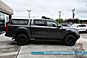 2020 Ford Ranger LARIAT / 4X4 / FX4 & Black Appearance Pkg / Tech Pkg / Auto Start / Heated Leather Seats / Nav / B&O Speakers / Adaptive Cruise / Lane Departure & Blind Spot Alert / Bed Liner / Tow Pkg / ARE Matching Canopy / 1-Owner Anchorage AK