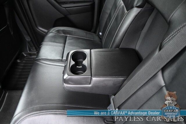 2020 Ford Ranger LARIAT / 4X4 / FX4 & Black Appearance Pkg / Tech Pkg / Auto Start / Heated Leather Seats / Nav / B&O Speakers / Adaptive Cruise / Lane Departure & Blind Spot Alert / Bed Liner / Tow Pkg / ARE Matching Canopy / 1-Owner Anchorage AK