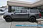 2020 Ford Ranger LARIAT / 4X4 / FX4 & Black Appearance Pkg / Tech Pkg / Auto Start / Heated Leather Seats / Nav / B&O Speakers / Adaptive Cruise / Lane Departure & Blind Spot Alert / Bed Liner / Tow Pkg / ARE Matching Canopy / 1-Owner Anchorage AK