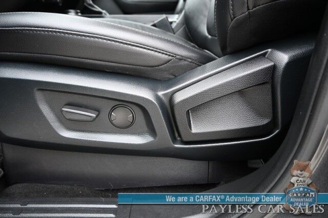 2020 Ford Ranger LARIAT / 4X4 / FX4 & Black Appearance Pkg / Tech Pkg / Auto Start / Heated Leather Seats / Nav / B&O Speakers / Adaptive Cruise / Lane Departure & Blind Spot Alert / Bed Liner / Tow Pkg / ARE Matching Canopy / 1-Owner Anchorage AK