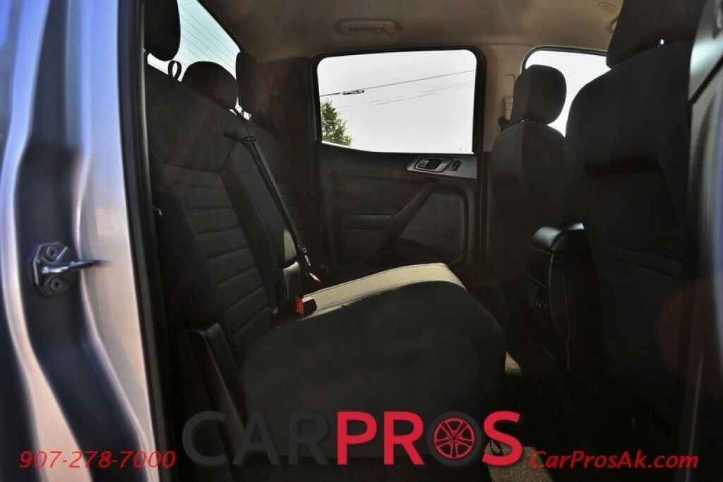 2020 Ford Ranger XLT - 4X4 - Crew Cab - FX4 Off Road & Sport Appearance Pkg - Premium Cloth Seats - Apple CarPlay & Android Auto - Lane Departure & Blind Spot Alert - Back Up Camera - Keyless Entry - Rear Sensors - Cruise Control - Tonneau Cover - Tow Pkg - 1-Owner Anchorage AK