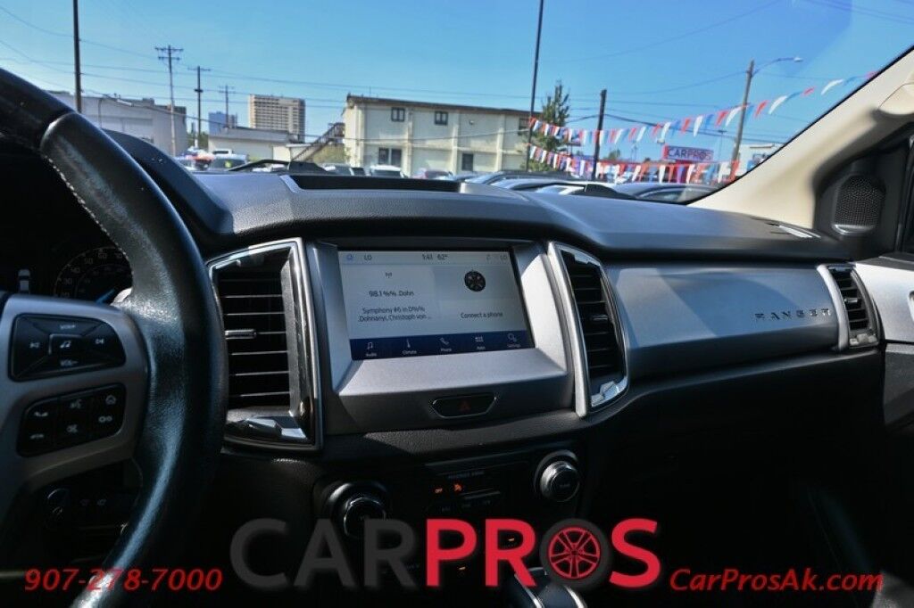 2020 Ford Ranger XLT - 4X4 - Off Road & Sport Pkg - Keyless Entry - Dual Climate Control -Trail Control - Backup Camera & Blind Spot - Lane Keep Assist - Power Folding Mirrors - Apple Carplay & Android Auto -Tonneau Cover - Engine Block Heater -Tow PKG -1- Owner Anchorage AK