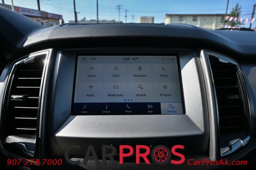 2020 Ford Ranger XLT - 4X4 - Off Road & Sport Pkg - Keyless Entry - Dual Climate Control -Trail Control - Backup Camera & Blind Spot - Lane Keep Assist - Power Folding Mirrors - Apple Carplay & Android Auto -Tonneau Cover - Engine Block Heater -Tow PKG -1- Owner Anchorage AK