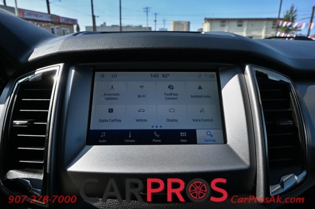 2020 Ford Ranger XLT - 4X4 - Off Road & Sport Pkg - Keyless Entry - Dual Climate Control -Trail Control - Backup Camera & Blind Spot - Lane Keep Assist - Power Folding Mirrors - Apple Carplay & Android Auto -Tonneau Cover - Engine Block Heater -Tow PKG -1- Owner Anchorage AK