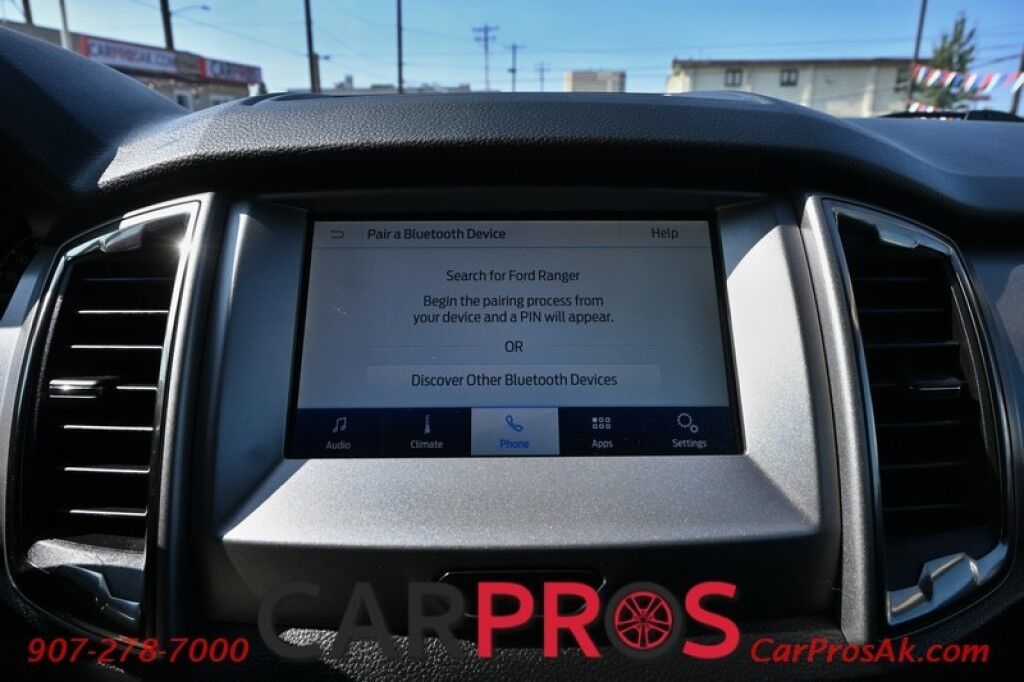 2020 Ford Ranger XLT - 4X4 - Off Road & Sport Pkg - Keyless Entry - Dual Climate Control -Trail Control - Backup Camera & Blind Spot - Lane Keep Assist - Power Folding Mirrors - Apple Carplay & Android Auto -Tonneau Cover - Engine Block Heater -Tow PKG -1- Owner Anchorage AK