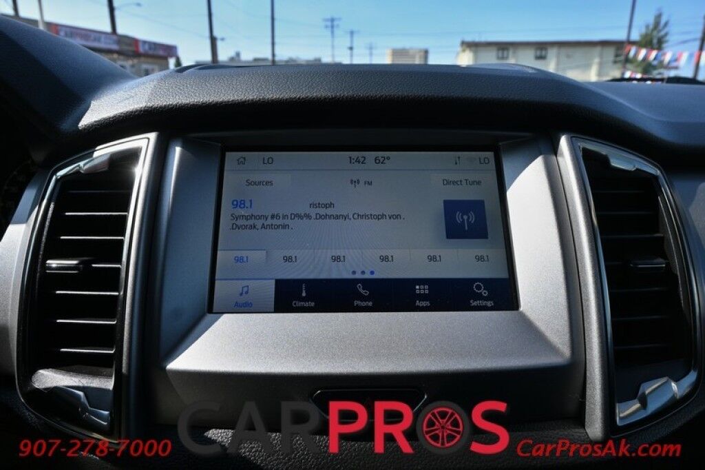 2020 Ford Ranger XLT - 4X4 - Off Road & Sport Pkg - Keyless Entry - Dual Climate Control -Trail Control - Backup Camera & Blind Spot - Lane Keep Assist - Power Folding Mirrors - Apple Carplay & Android Auto -Tonneau Cover - Engine Block Heater -Tow PKG -1- Owner Anchorage AK