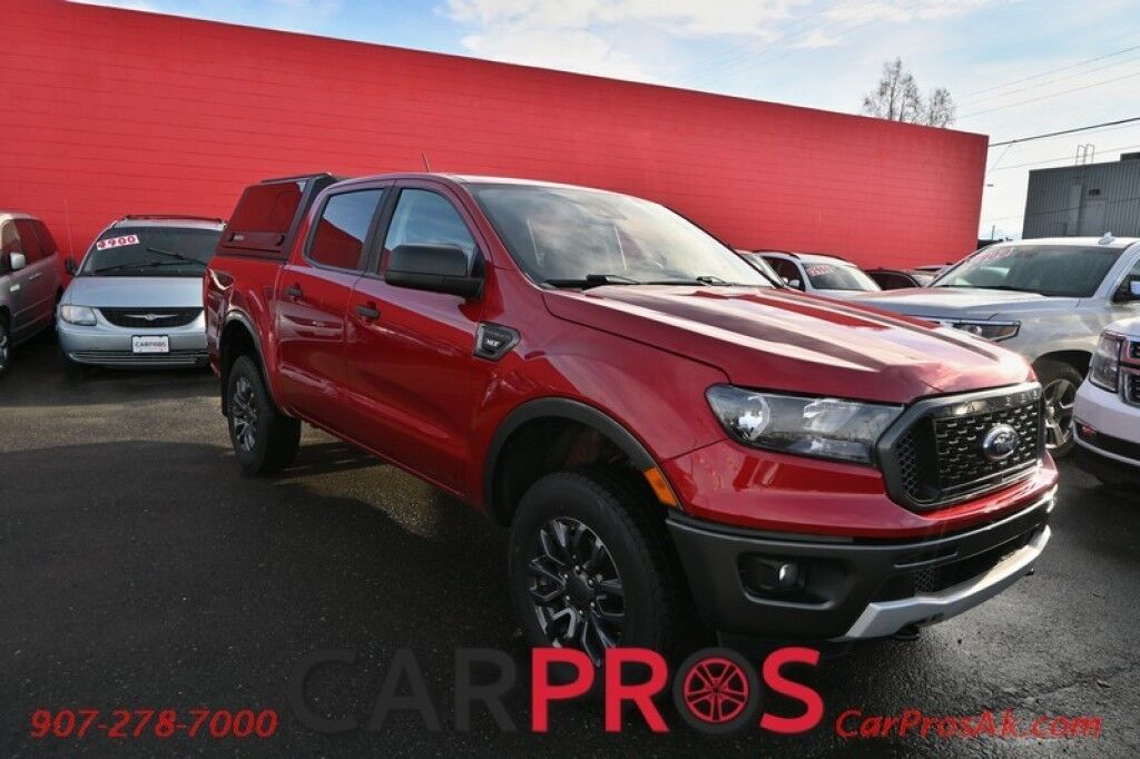 2020 Ford Ranger XLT - 4X4 - Power Windows & Door Locks - Keyless Entry - Bluetooth - Backup Camera - Engine Block Heater - SMARTCAP Topper - Tow Package Anchorage AK